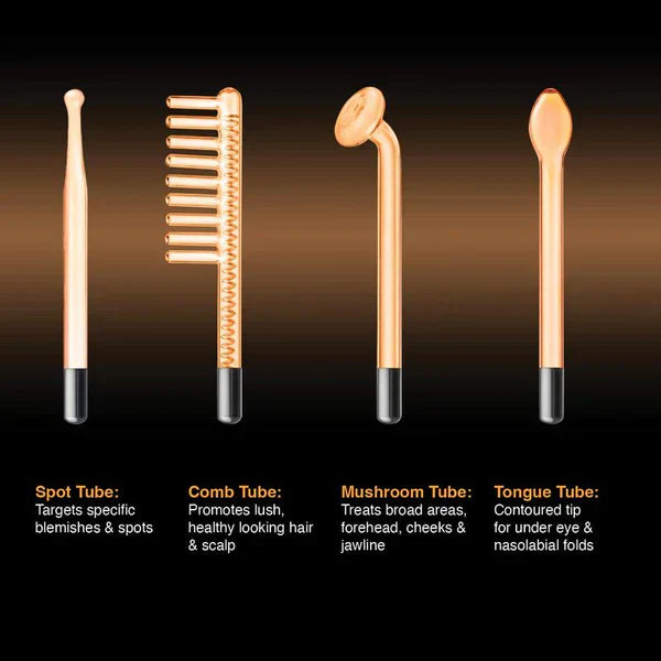 Dispozitiv cu frecvență înaltă pentru un ten strălucitor și pur