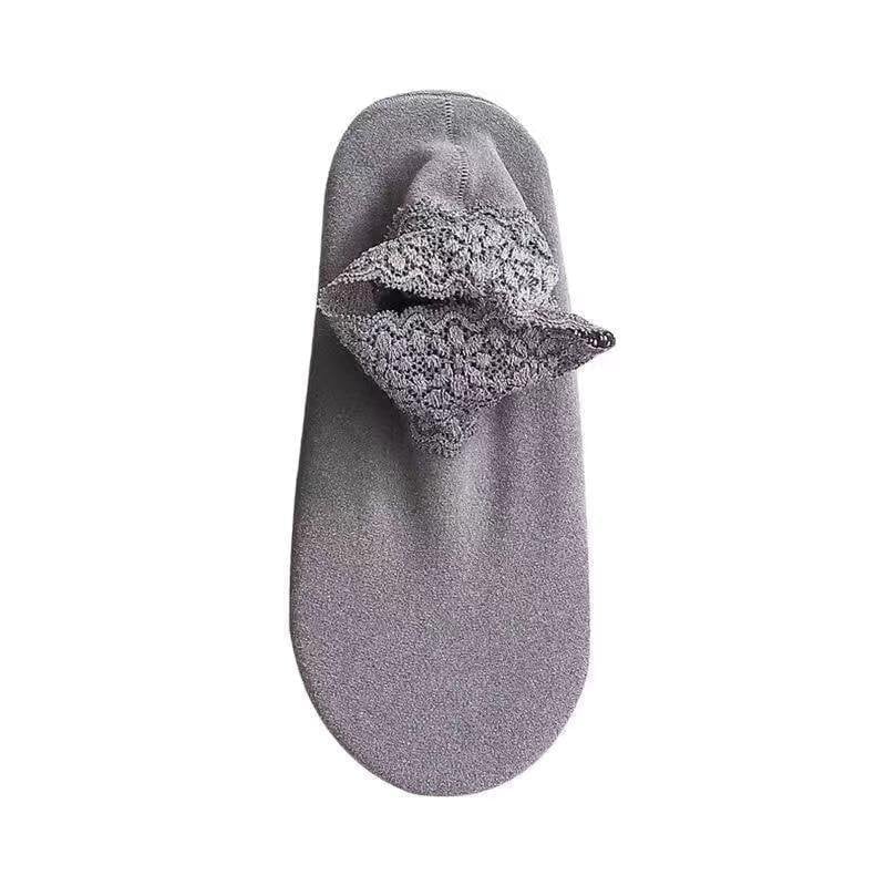 レースの暖かい靴下