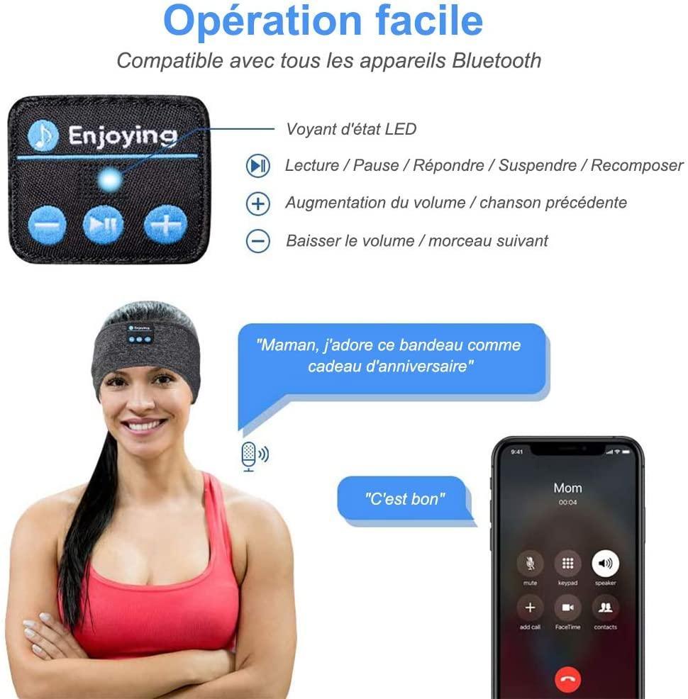 Auriculares ultra-finos para um sono tranquilo