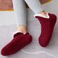 V-mond sokken-slippers: Comfort en warmte voor de winter 