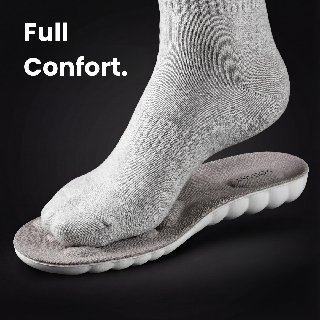 4D Massierende Einlegesohlen – Aktive Linderung & Schmerzfreies Gehen 