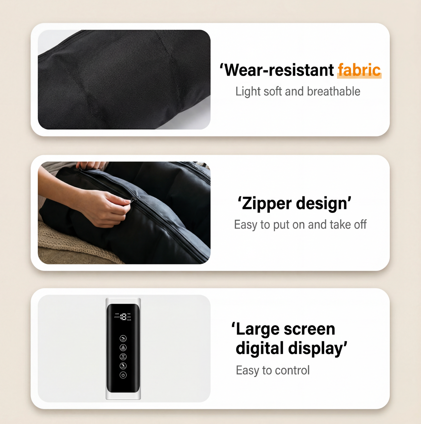 Compression Massager - Complete Legs 360° 