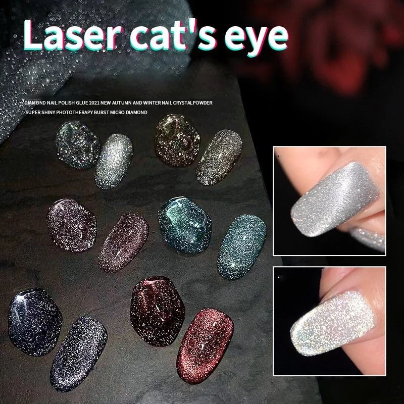 Laser Diamond -kynsilakkasetti: Intensiivinen kiilto ja glamouria säihkeyttä 