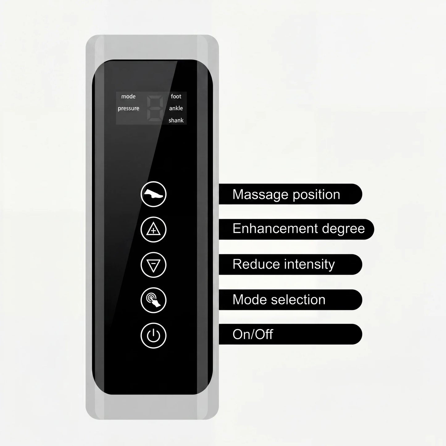 Masażer kompresyjny - Całkowite nogi 360° 